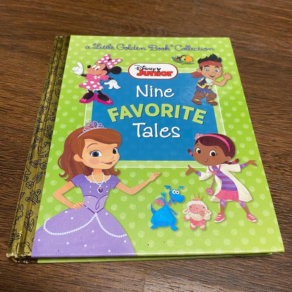 Disney Junior: Nine Favorite Tales A Little Golden Book Collection